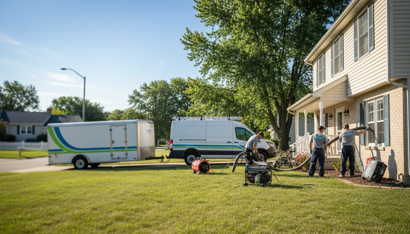 Flooded Basement Restoration And Cleanup With Repair in Pelkie, MI near me